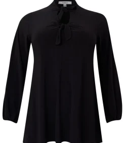 YOEK Dames Tuniek met lange mouwen black Sale