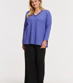 YOEK Dames Tuniek print lilac