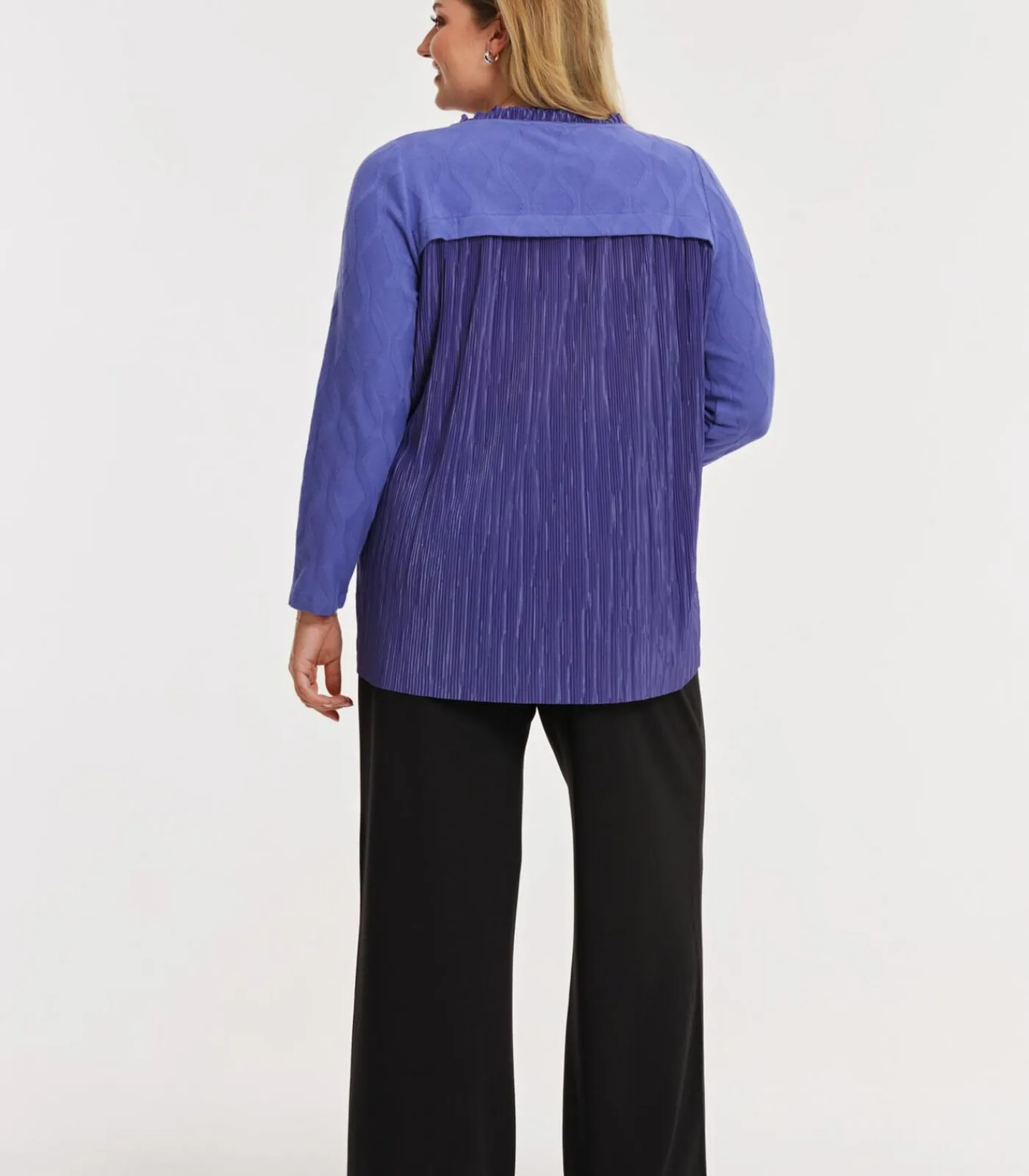 YOEK Dames Tuniek print lilac