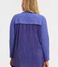 YOEK Dames Tuniek print lilac