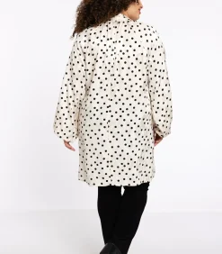 YOEK Dames Tuniek print lightBeige