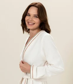 Chakra Damesbadjas Gales Ecru - L beige