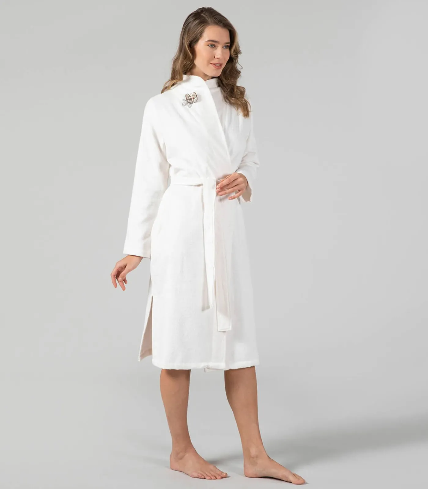 Chakra Damesbadjas Keila Ecru - L beige Sale
