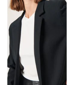 Soaked in Luxury Damesblazer met lange mouwen Shirley black Sale