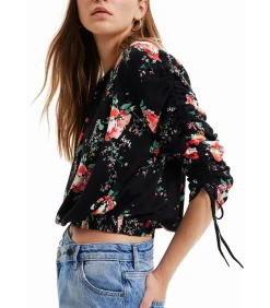 Desigual Damesblouse Keira black Sale