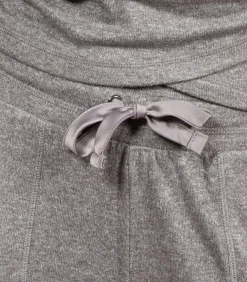 ISOTONER Damesbroek met wijde pijpen Heidegrijs gray Best