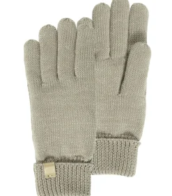 ISOTONER Dameshandschoenen Gerecycled gebreid Brons bronze