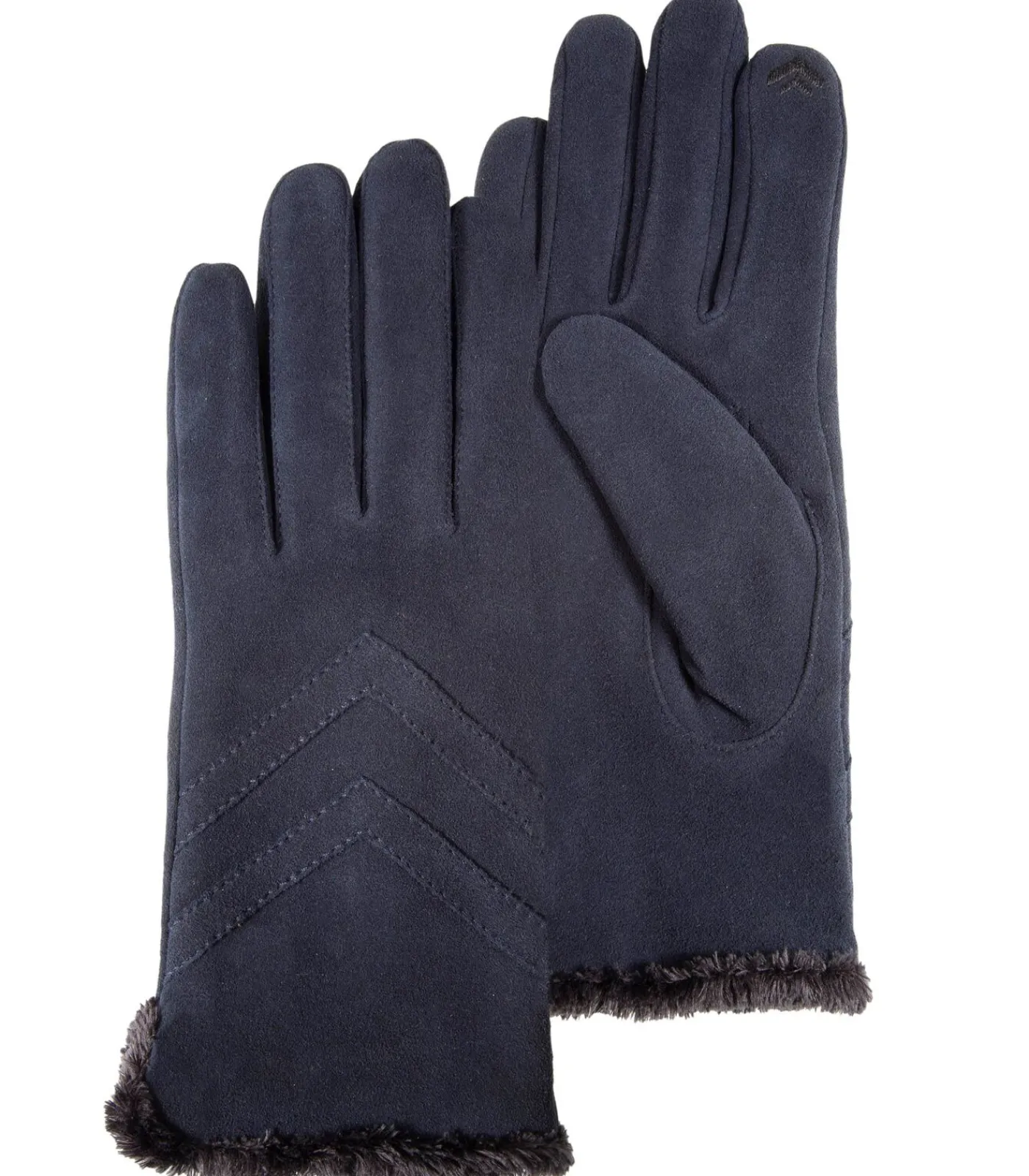 ISOTONER Dameshandschoenen in suèdeleer Navy navyBlue Online