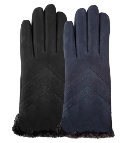 ISOTONER Dameshandschoenen in suèdeleer Navy navyBlue Online
