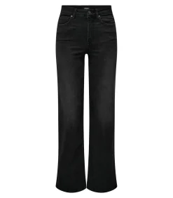 Only Damesjeans met hoge taille Madison black Sale