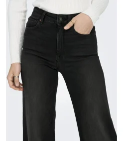 Only Damesjeans met hoge taille Madison black Sale