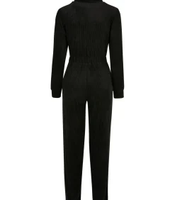 Urban Classics Damesjumpsuit in corduroy GT black