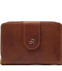 dR Amsterdam Damesportemonnee camel