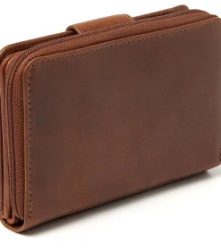 dR Amsterdam Damesportemonnee camel