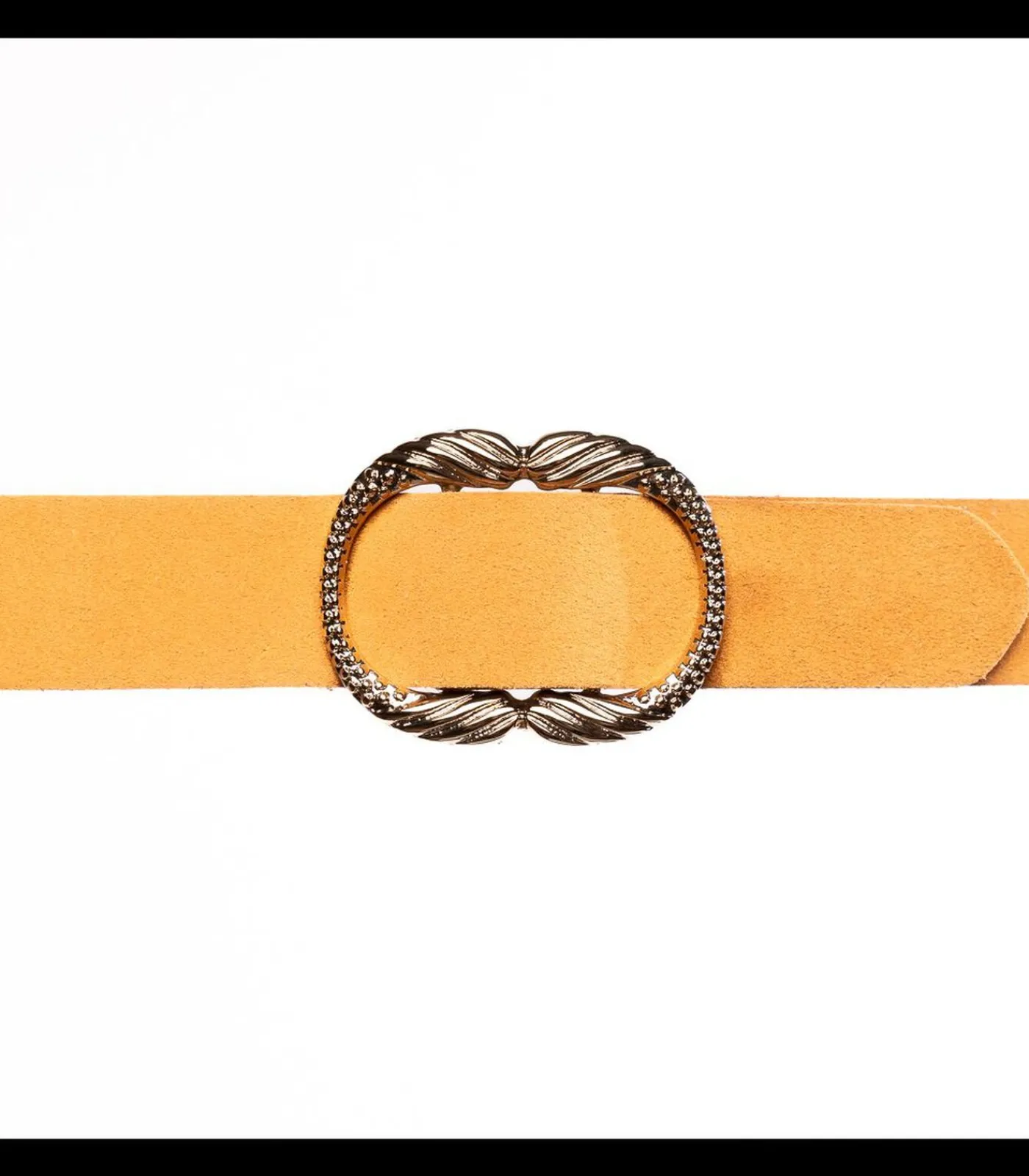 Fortex Damesriem Geel 4 cm yellow