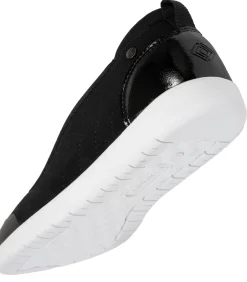 ISOTONER Damesslip ballerina's Zwart Gewatteerd black Discount