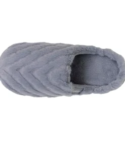 ISOTONER Damesslippers BLOUP Grijs gray