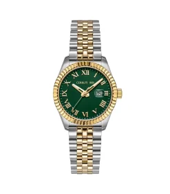 Cerruti 1881 Datum horloge Baccio Green - Gold green/gold Outlet
