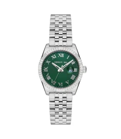 Cerruti 1881 Datum horloge Baccio Green - Silver green/silver New