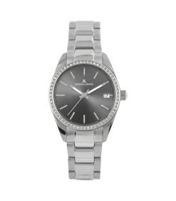 Jacques Lemans Datum horloge Derby Grey gray Outlet