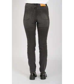 TeeShoppen De Originele Performance Skinny Jeans - Gewassen Zwarte Denim black Best