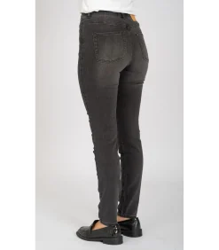 TeeShoppen De Originele Performance Skinny Jeans - Gewassen Zwarte Denim black Best