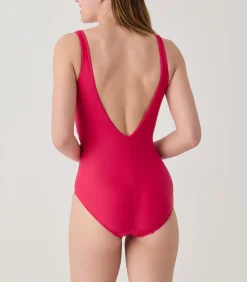 Janine Robin 1-delig badpak met verstelbare cups Idylle neonPink Hot