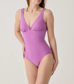 Janine Robin 1-delig badpak met verstelbare cups Idylle lilac Hot