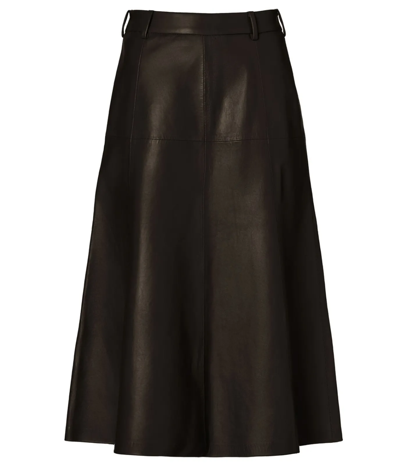 Mart Visser Delilah Leren Rok Donkerbruin darkBrown Best