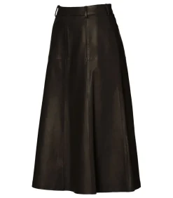Mart Visser Delilah Leren Rok Donkerbruin darkBrown Best