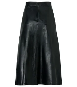 Mart Visser Delilah Leren Rok Zwart black Sale