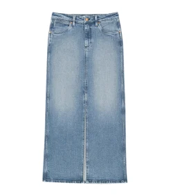 Wrangler Denim maxirok voor dames Once Loved blue