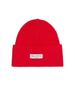 Marc O'Polo DfC gebreide muts red Online