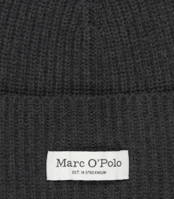 Marc O'Polo DfC gebreide muts antraciteGrey Hot