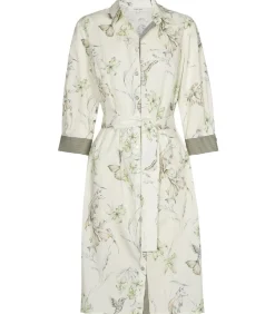 Marie Méro Doorknoopkleed met originele dierenprint lightGreen Discount