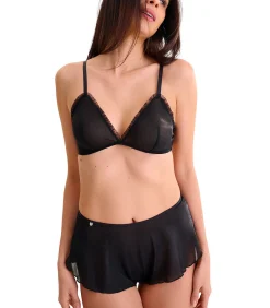 LISCA Driehoek beugel bh SHINY STAR black Discount