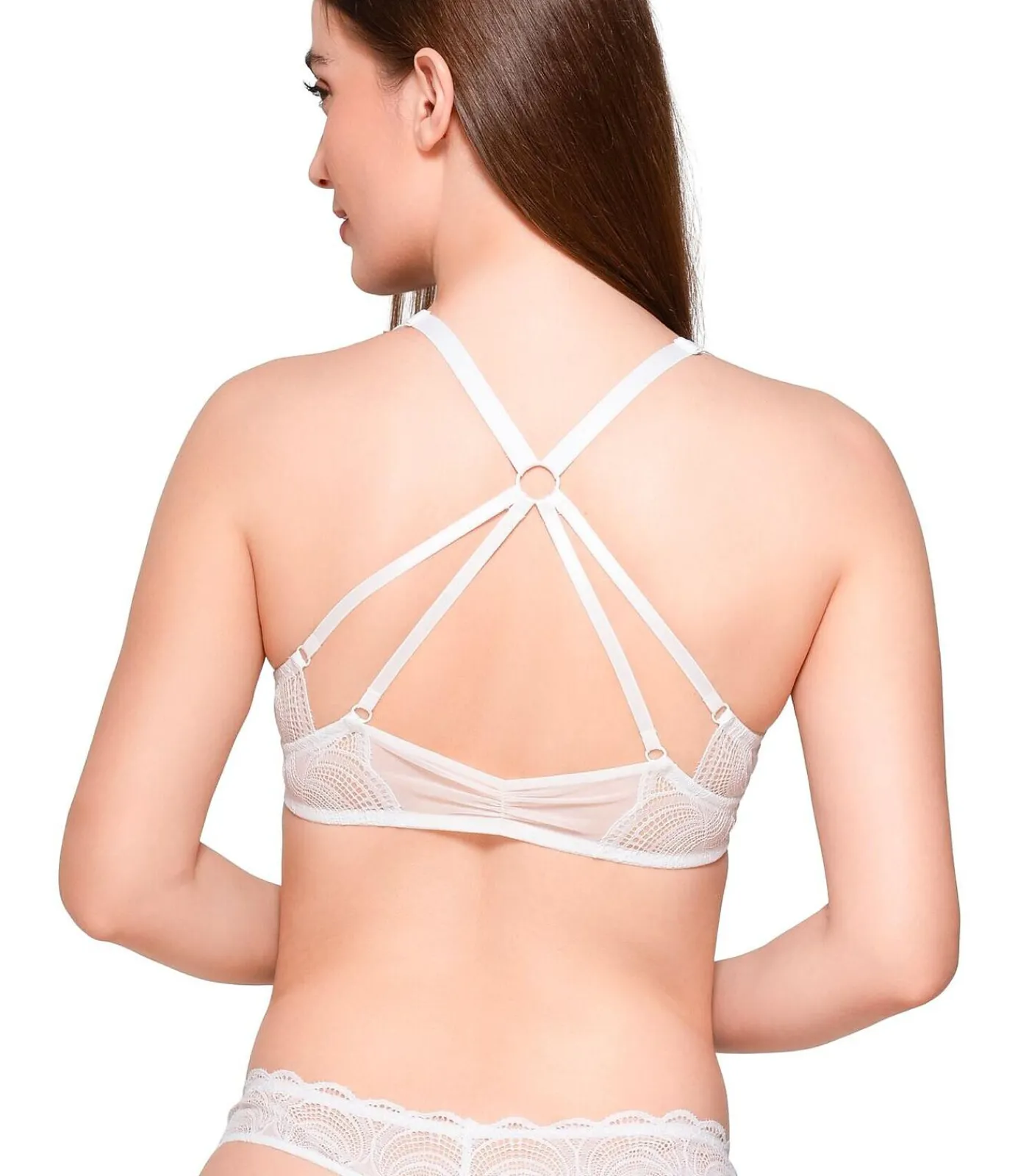 LUNA Driehoekbeha met beugel PEARL white Discount