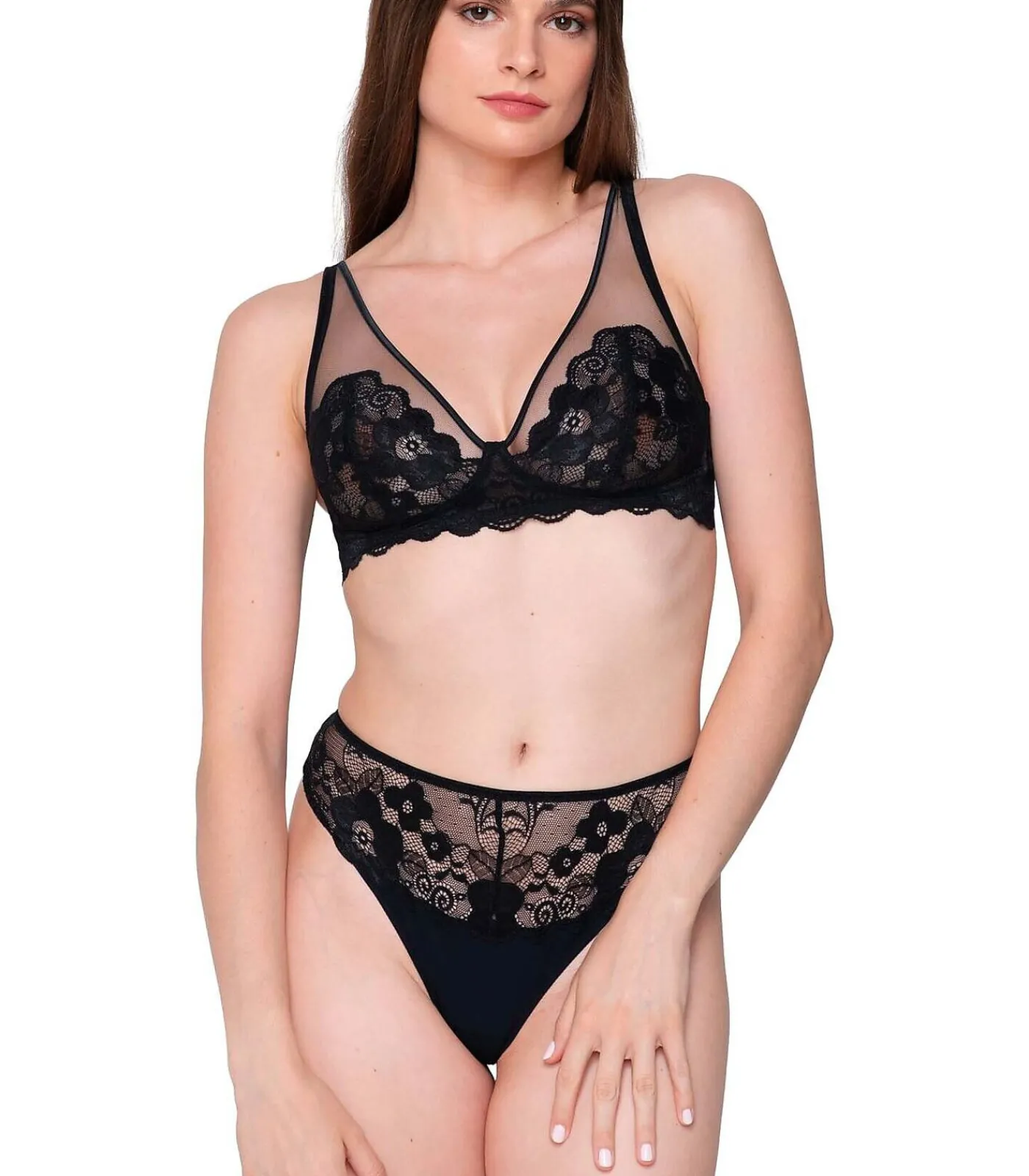 LUNA Driehoekbeha met beugel PANDORA black Outlet