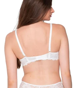 LUNA Driehoekbeha met beugel PANDORA white Best