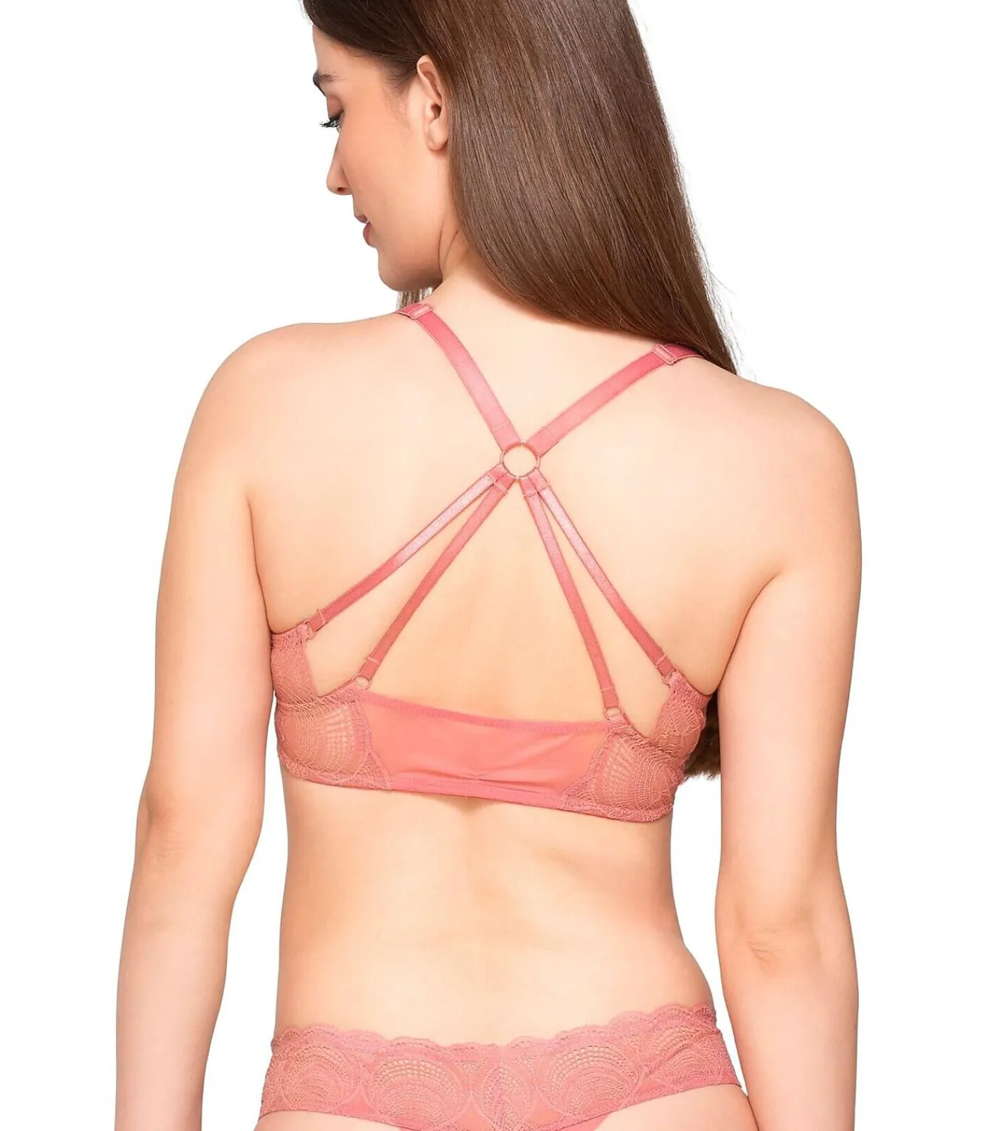 LUNA Driehoekbeha met beugel PEARL pink Clearance