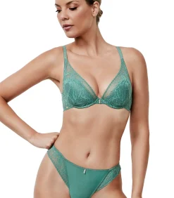 SELMARK Driehoekige plungebeha MALITZIA green Online