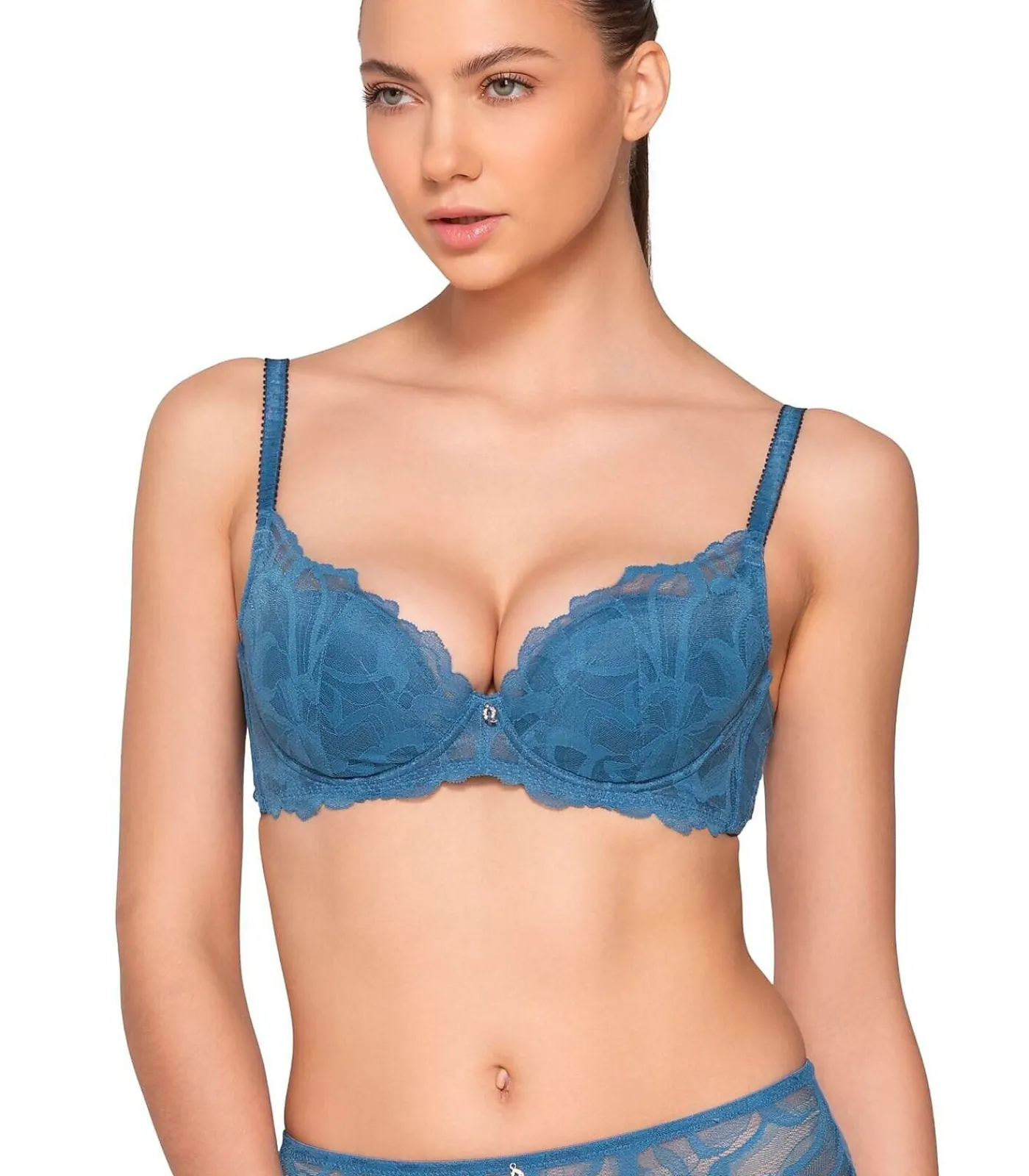LUNA Driekwart balconnet bh MELODY blue Sale