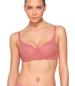 LUNA Driekwart balconnet bh PEARL pink