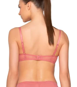 LUNA Driekwart balconnet bh PEARL pink
