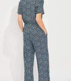 La Fiancée ecovero MAYZI vloeibare jumpsuit black Outlet