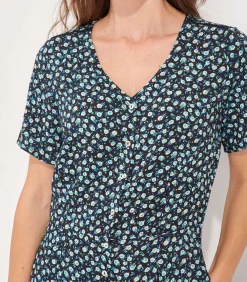 La Fiancée ecovero MAYZI vloeibare jumpsuit black Outlet