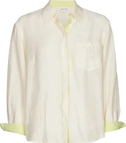 Marie Méro Ecru bloes in loose fit creme New