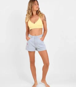 Oxbow Effen en gedrapeerde bh NORONHA yellow Online
