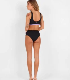 Oxbow Effen hoge bh BAHIA black