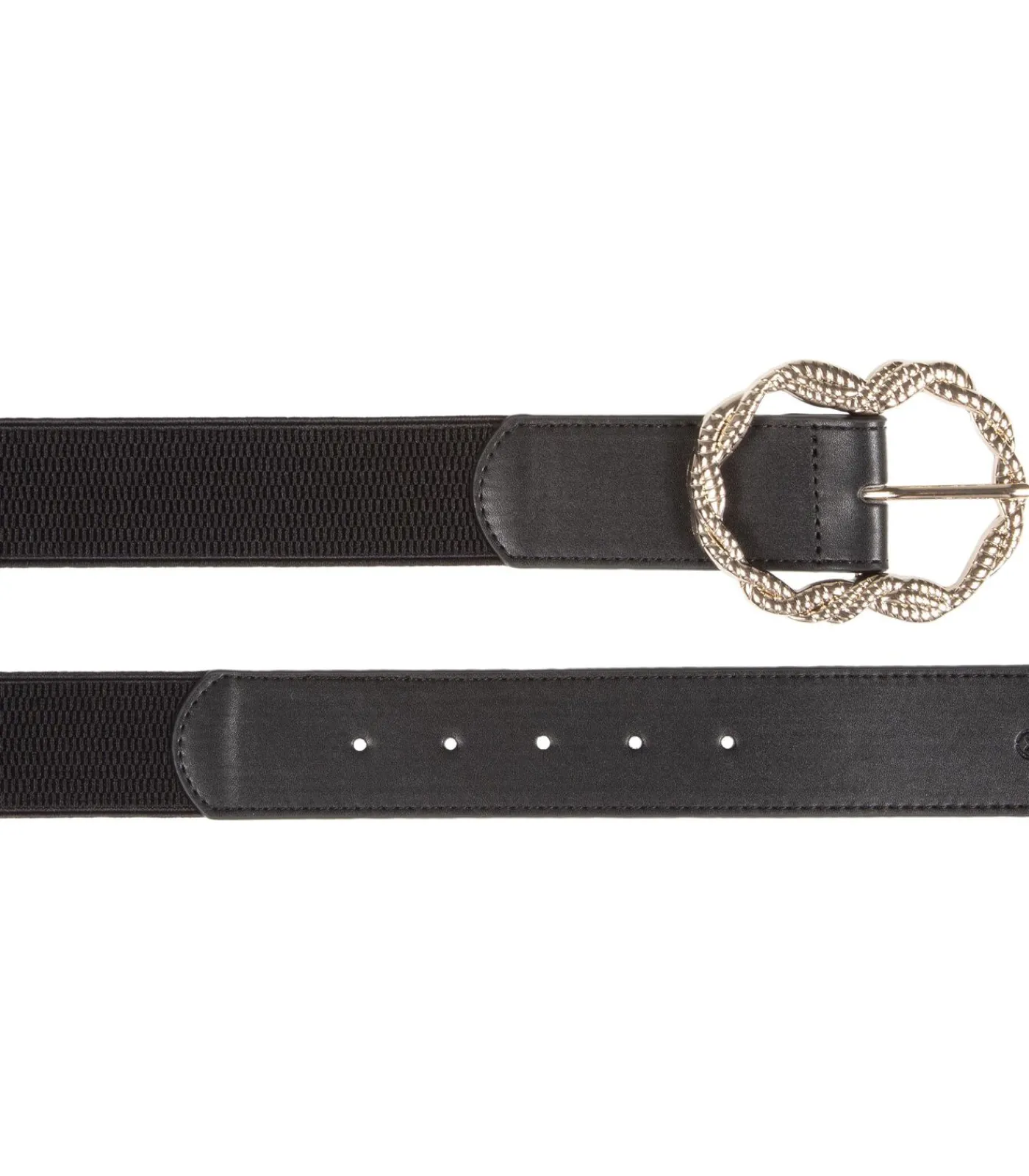 ISOTONER Elastische damesriem zwart black New